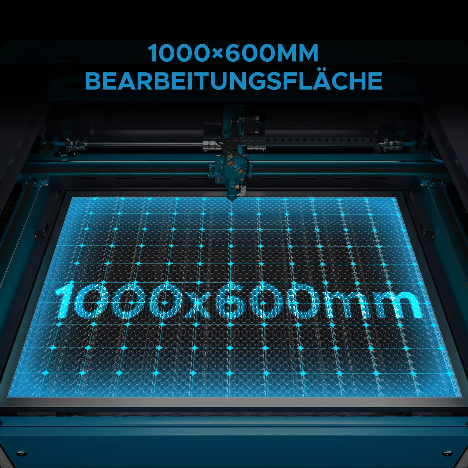 100W CO2 Laser Cutter & Graviermaschine mit 1000x600mm Gravurfläche | Pronto-45 - Image 14