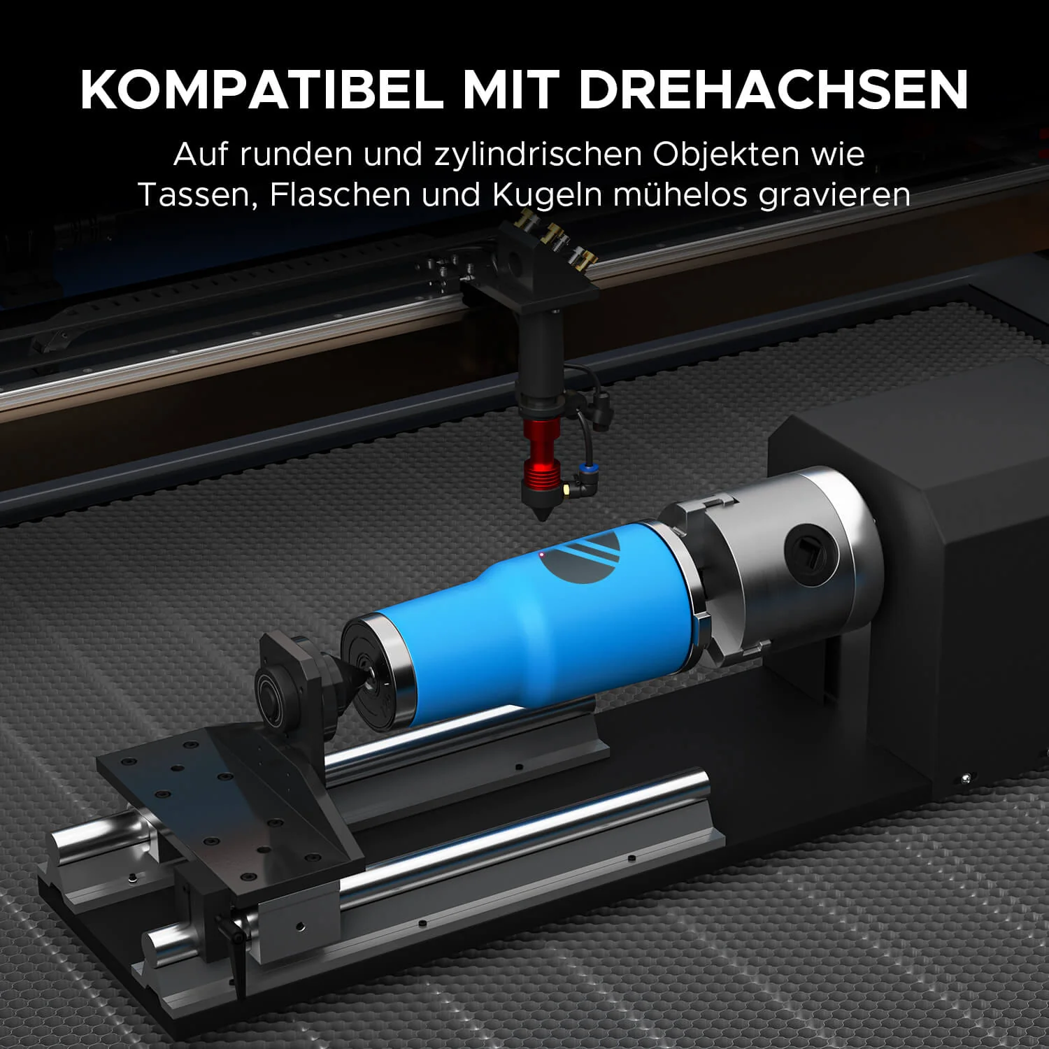 100W CO2 Laser Graviermaschine & Laser Cutter mit 1000x600mm Gravurfläche | Max-1060 - Image 14