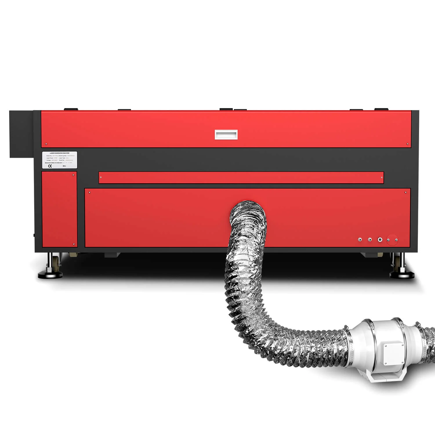 100W CO2 Laser Graviermaschine & Cutter mit 1000x600mm Gravurfläche | Max-1060R - Image 5