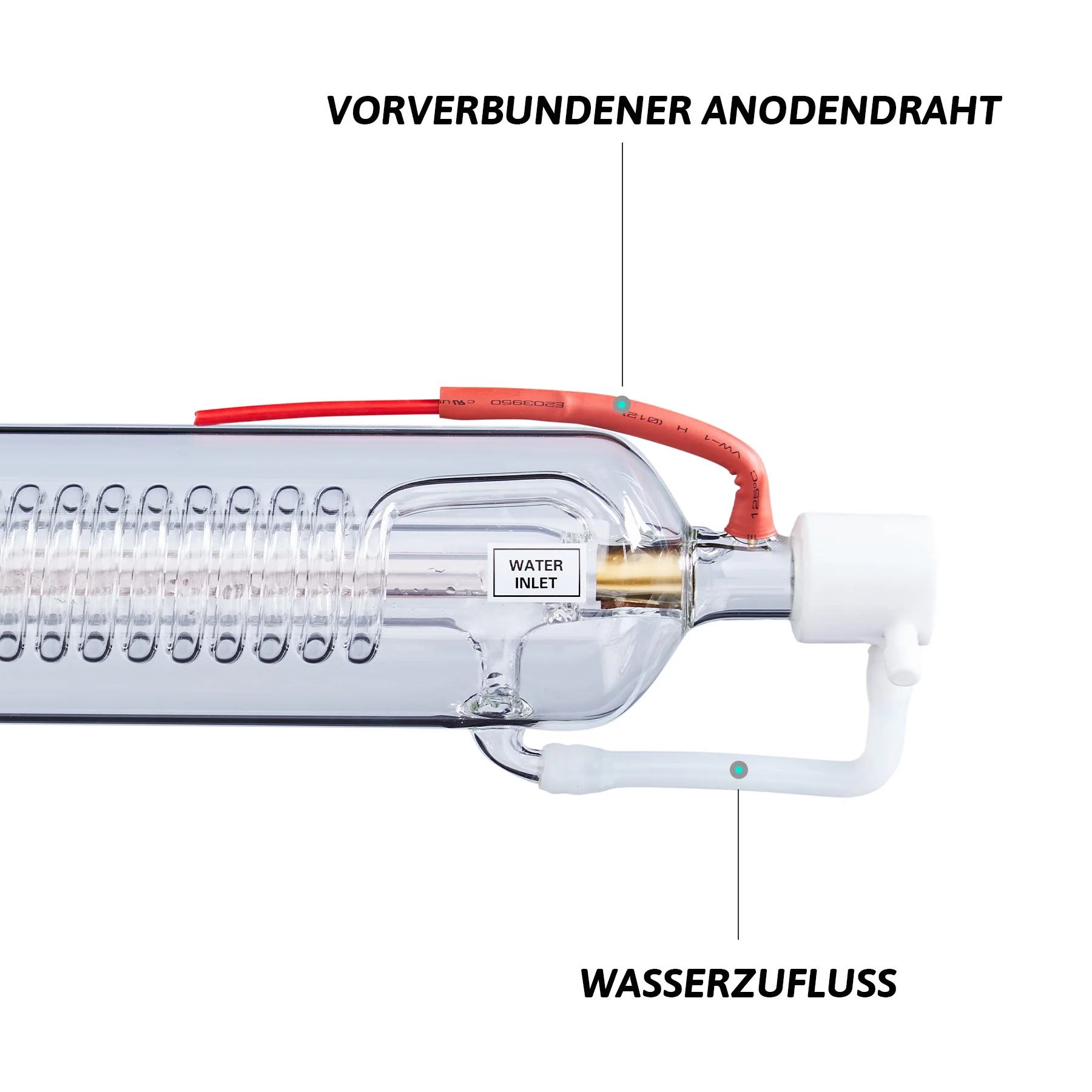 100W CO2 Laserröhre & Laser Tube für Laser Graviermaschinen und Lasercutter | 0100 - Image 7