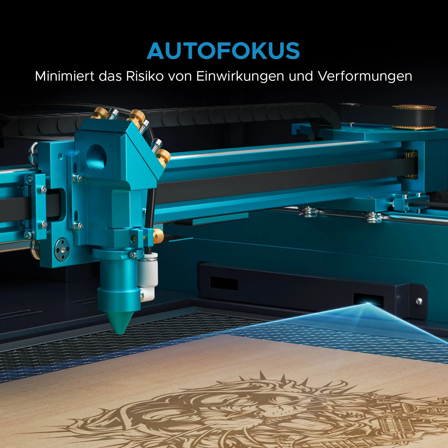 130W CO2 Laser Cutter & Graviermaschine mit 1300x900mm Gravurfläche | Pronto-60 - Image 15