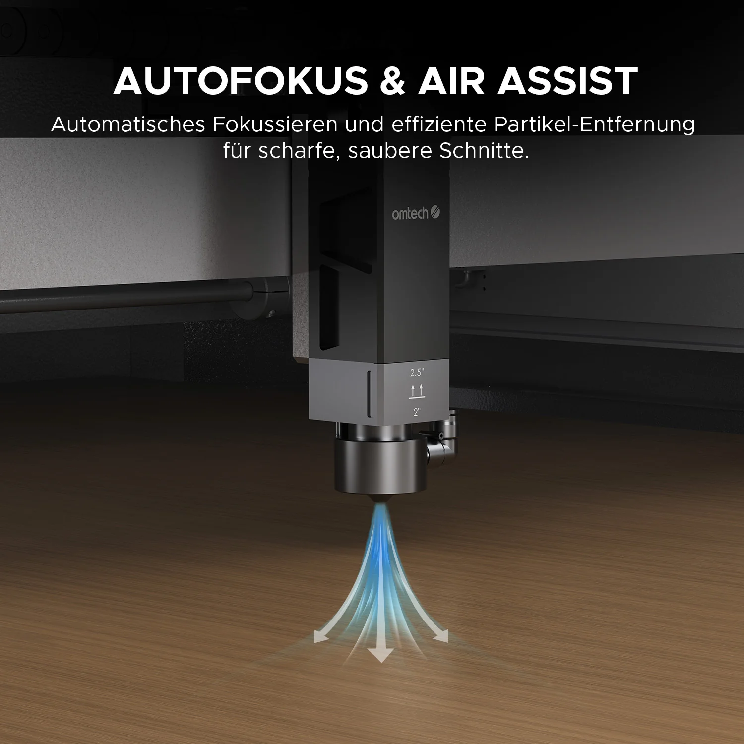 150W / 130W CO2 Lasercutter mit 1400x900mm Bearbeitungsfläche | Pro 3655 - Image 12