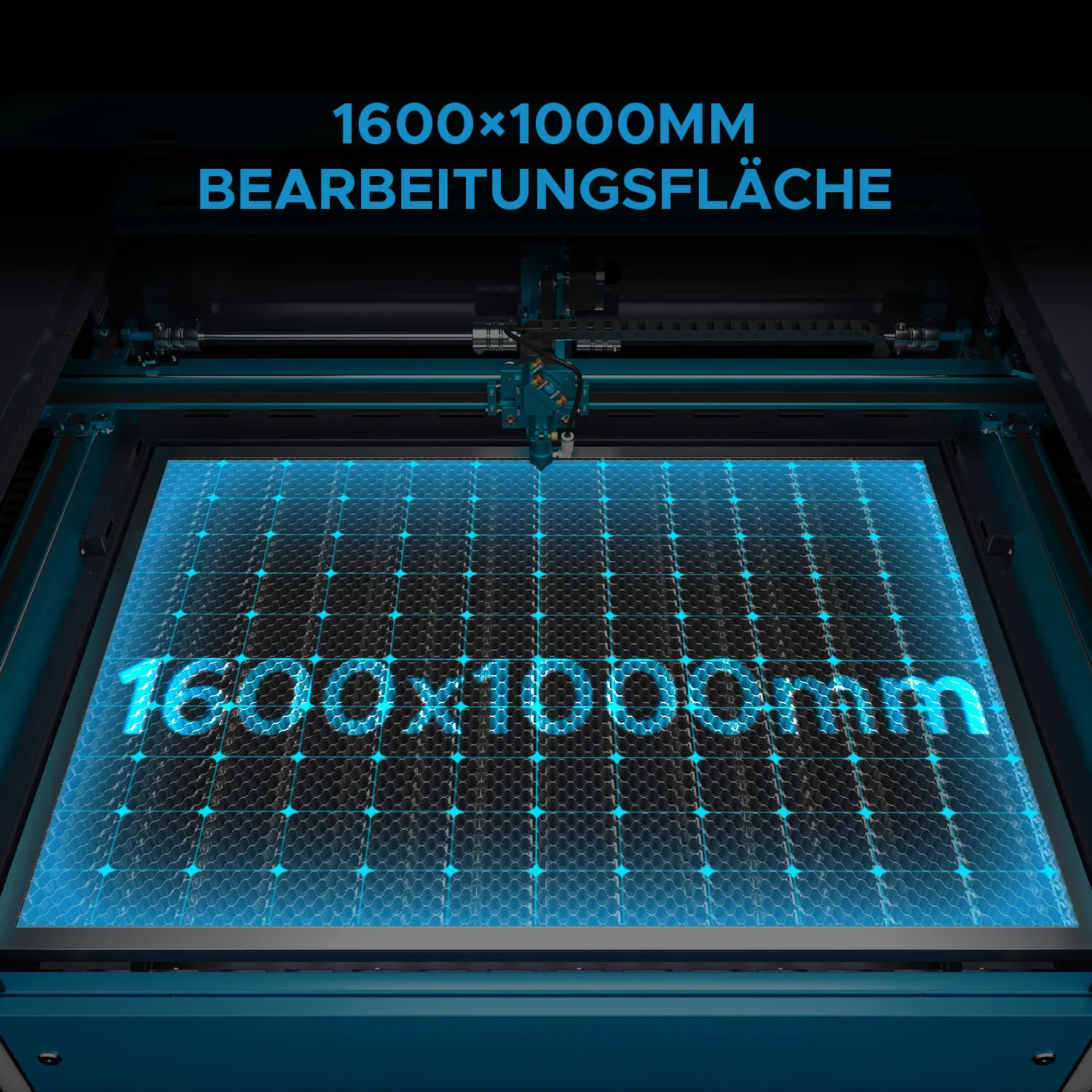 150W CO2 Laser Cutter & Graviermaschine mit 1600x1000mm Gravurfläche | Pronto-75 - Image 14