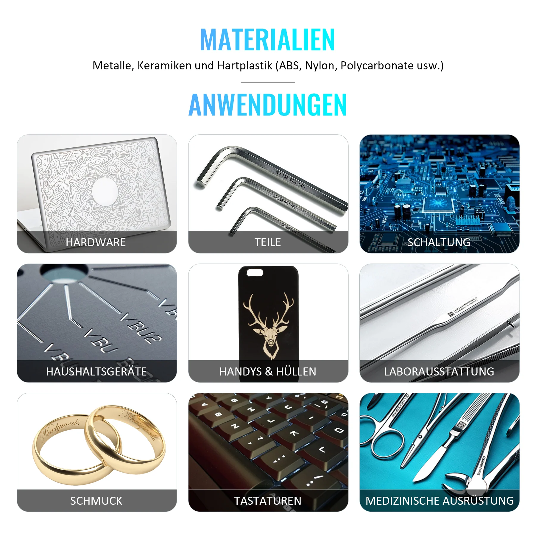 30W Faserlaser Graviermaschine für Metallgravur & Metallbeschriftung | F-30 - Image 13