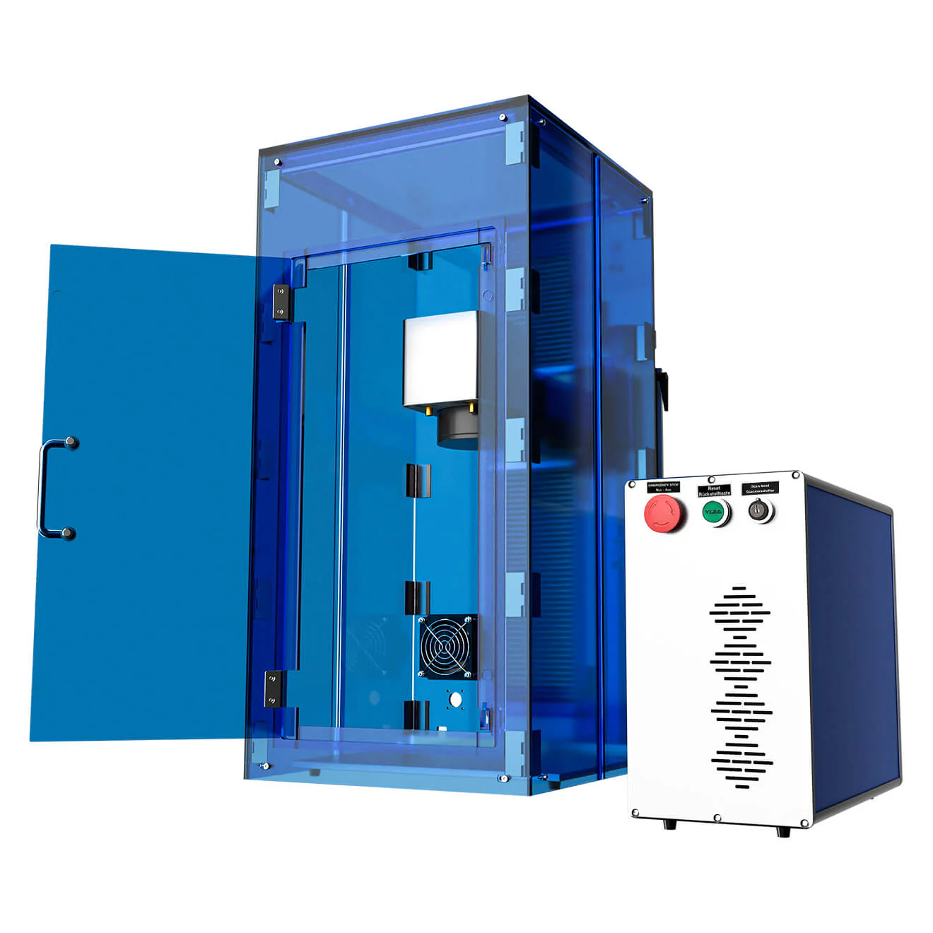 30W Faserlaser Graviermaschine für Metallgravur & Metallbeschriftung | F-30 - Image 3