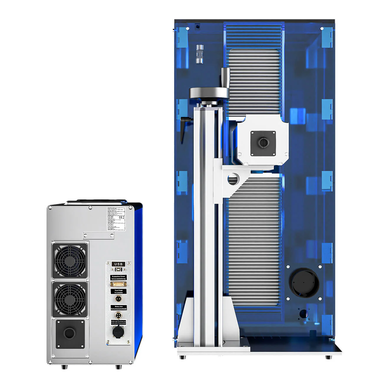 30W Faserlaser Graviermaschine für Metallgravur & Metallbeschriftung | F-30 - Image 5