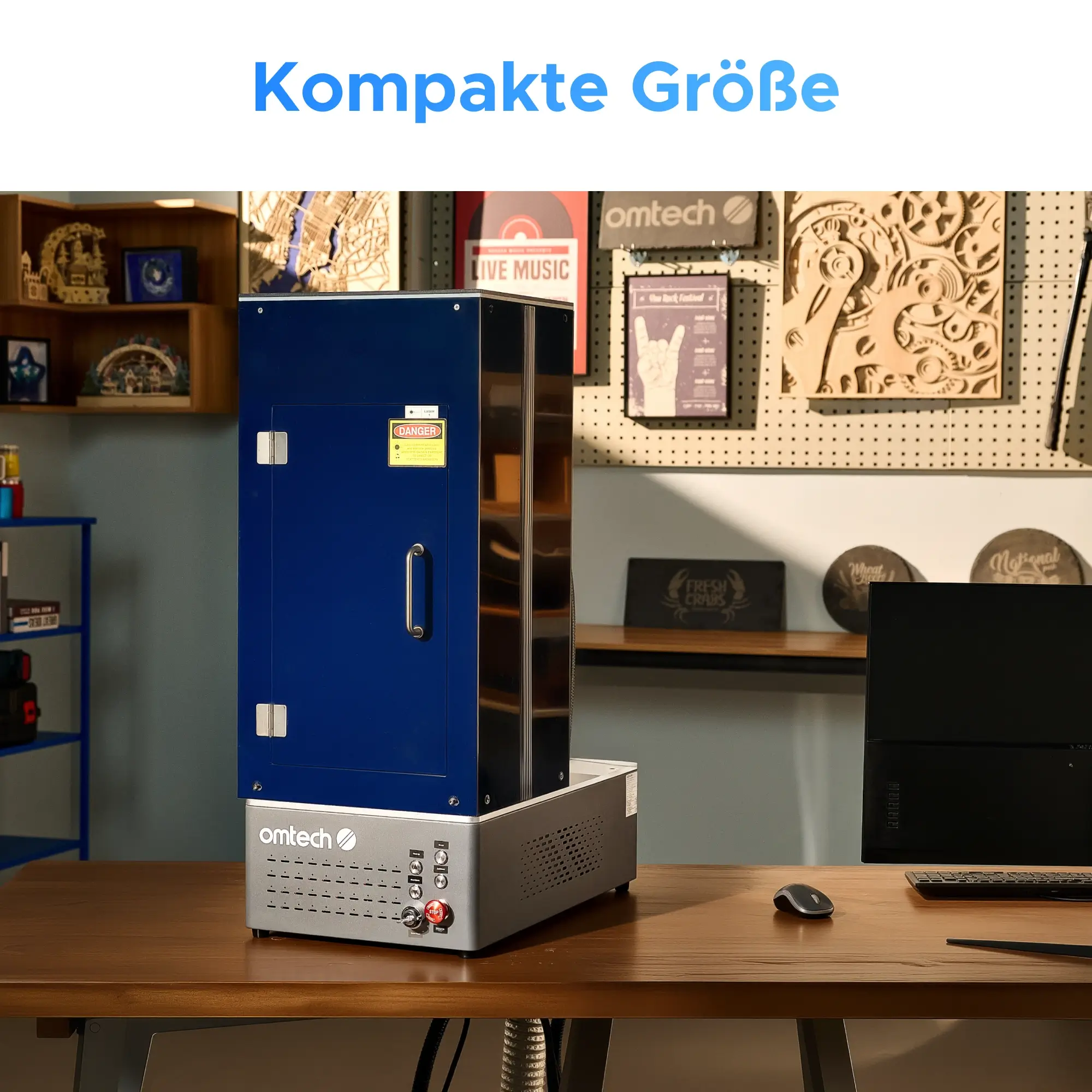 20W Faserlaser Graviermaschine mit Autofokus für Metallgravur | F20C - Image 5