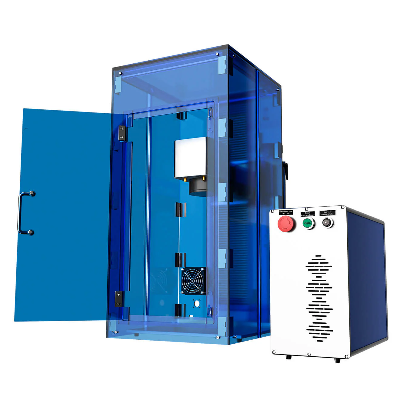 50W Faserlaser Graviermaschine für Metallgravur & Metallbeschriftung | F-50 - Image 5