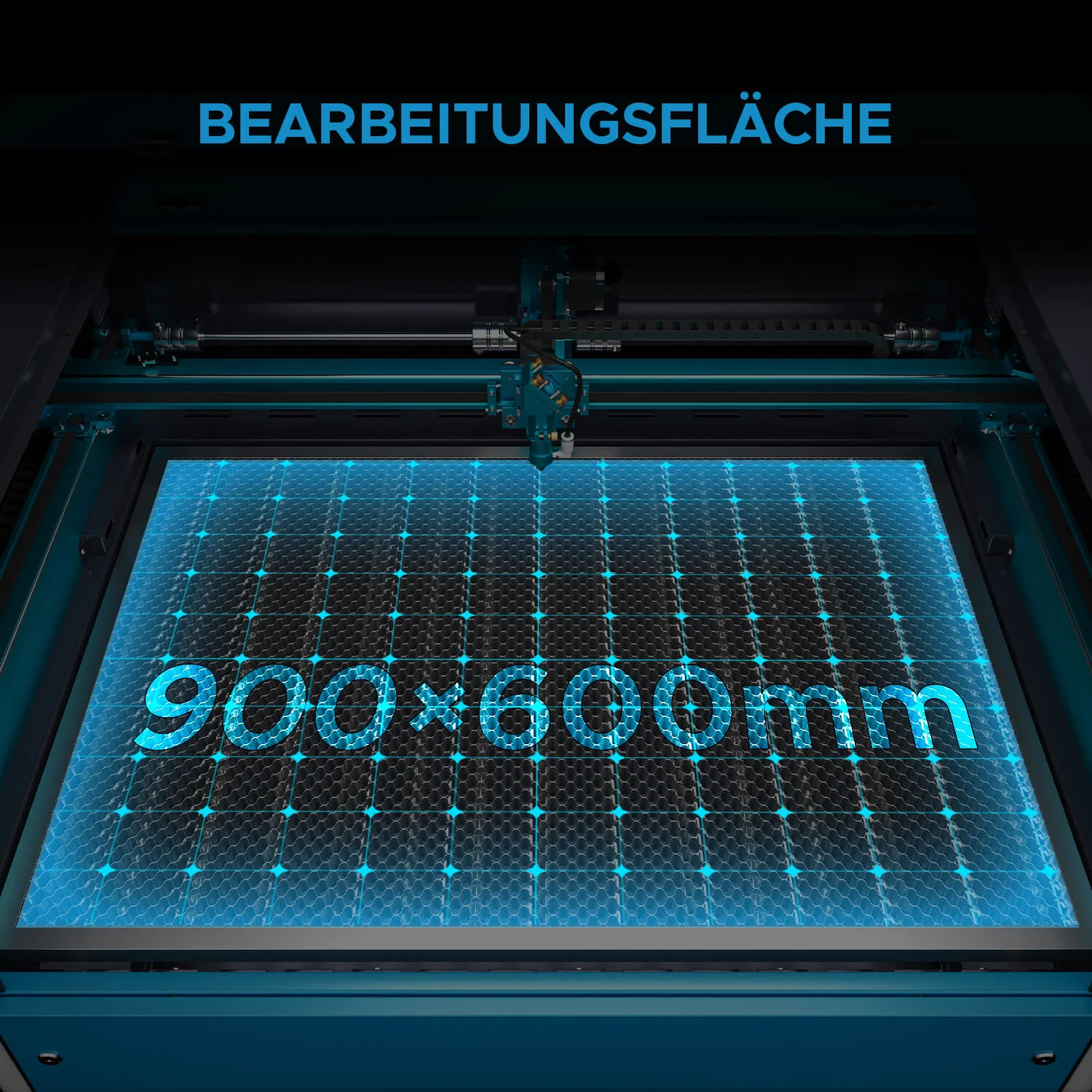 90W CO2 Laser Cutter & Graviermaschine mit 900x600mm Gravurfläche | Pronto-40 - Image 14