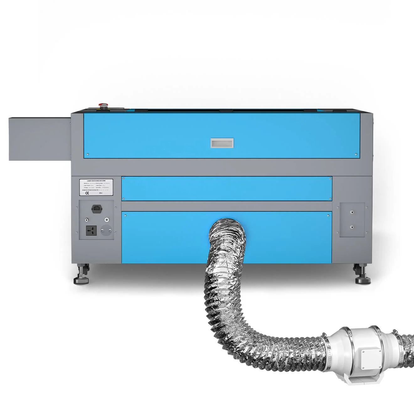 90W CO2 Laser Graviermaschine & Cutter mit 700x500mm Gravurfläche | Turbo-758 - Image 5