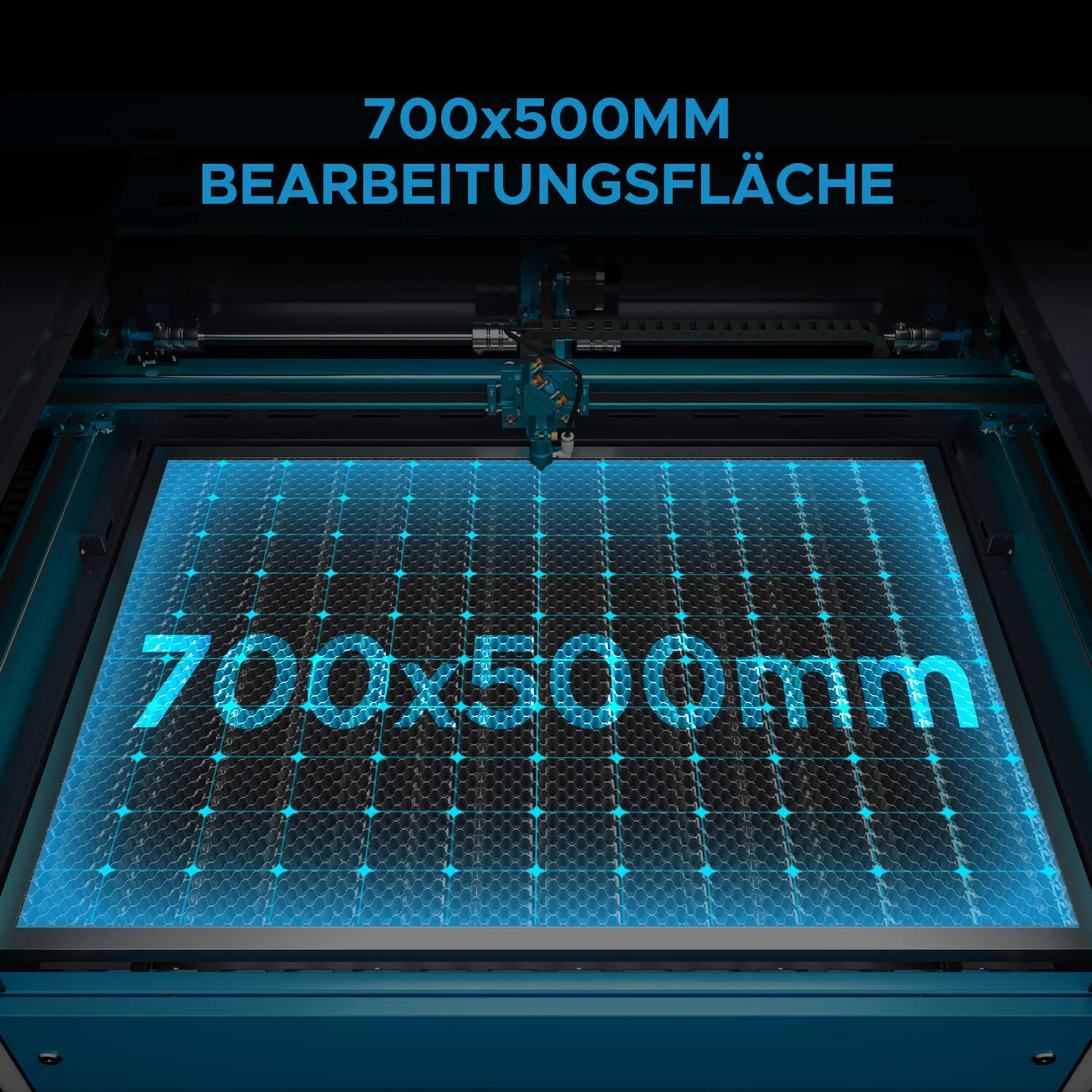 90W CO2 Laser Cutter & Graviermaschine mit 700x500mm Gravurfläche | Pronto-35N - Image 12