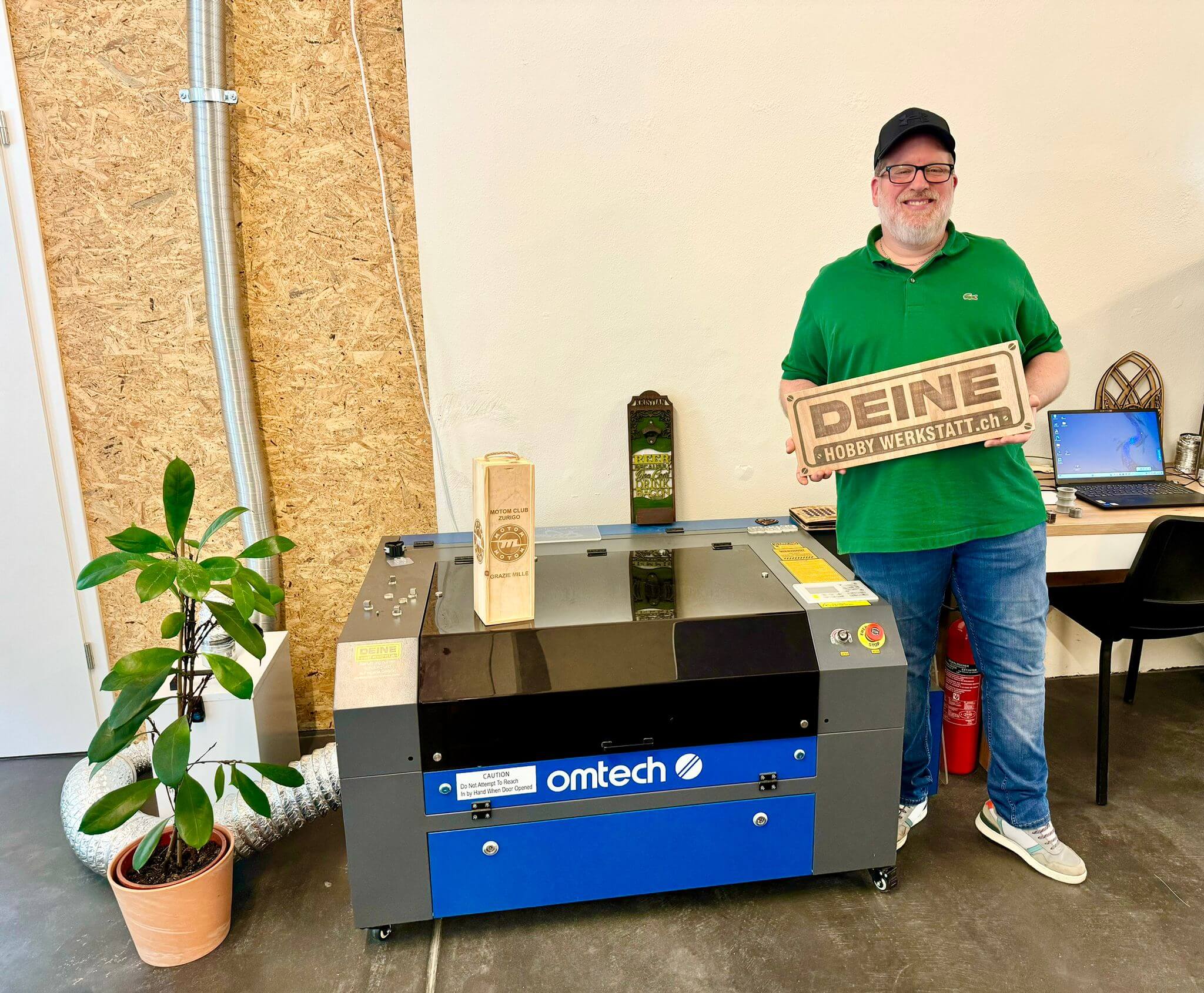 Laser-Kurse für OMTech Lasermaschinen in der Schweiz - Image 4