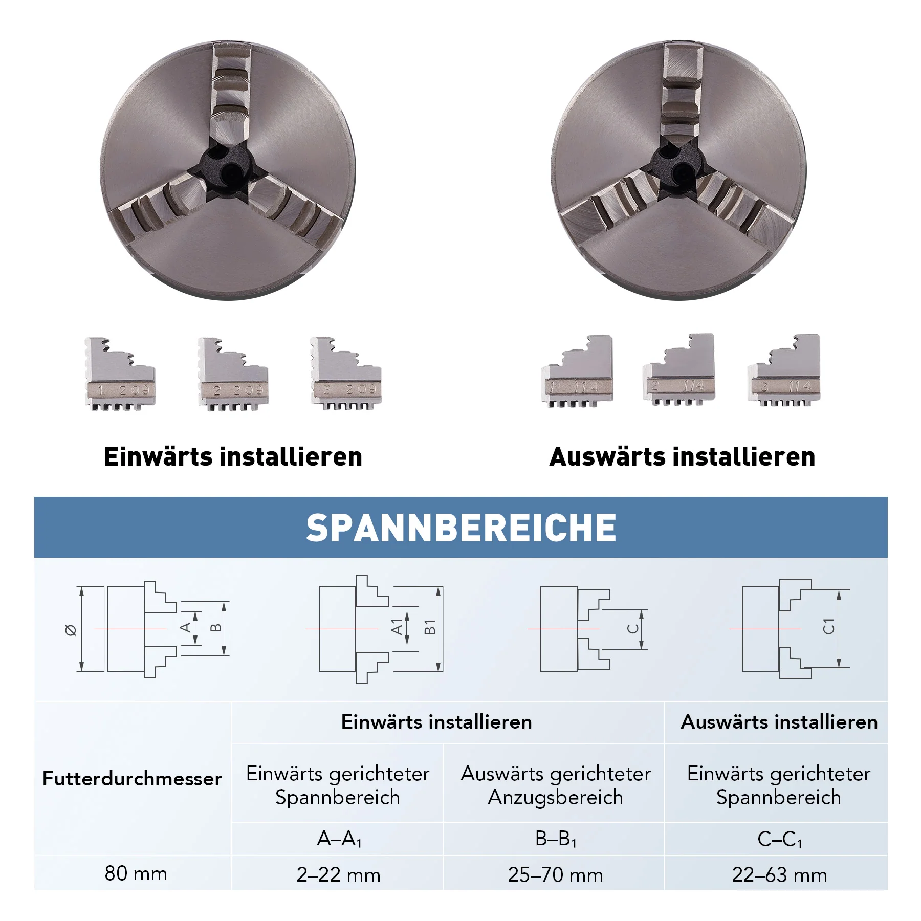 80mm Drehachse & Rotary Axis für Laser Cutter & Graviermaschinen | LRA-602D - Image 9